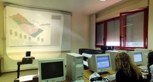Interno del laboratorio informatico